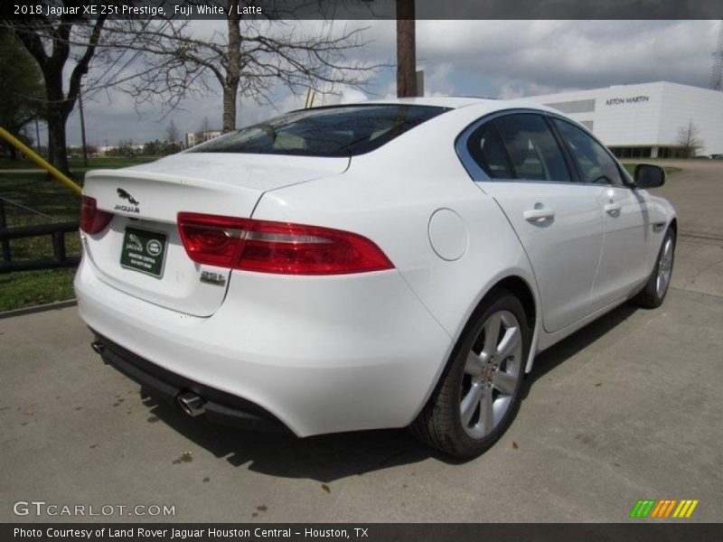 Fuji White / Latte 2018 Jaguar XE 25t Prestige