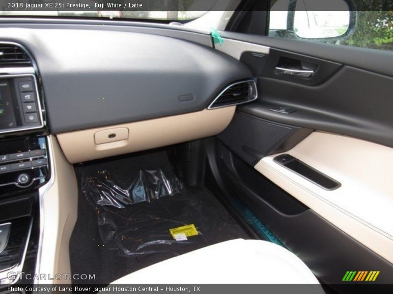 Fuji White / Latte 2018 Jaguar XE 25t Prestige