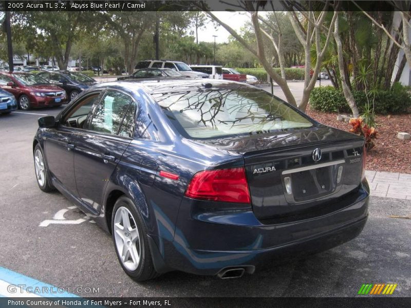 Abyss Blue Pearl / Camel 2005 Acura TL 3.2