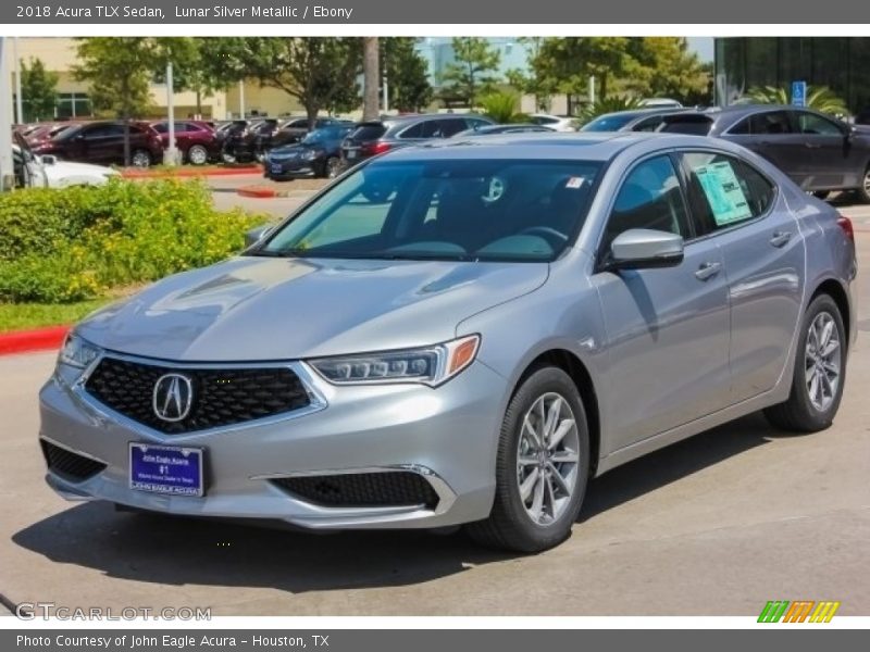 Lunar Silver Metallic / Ebony 2018 Acura TLX Sedan