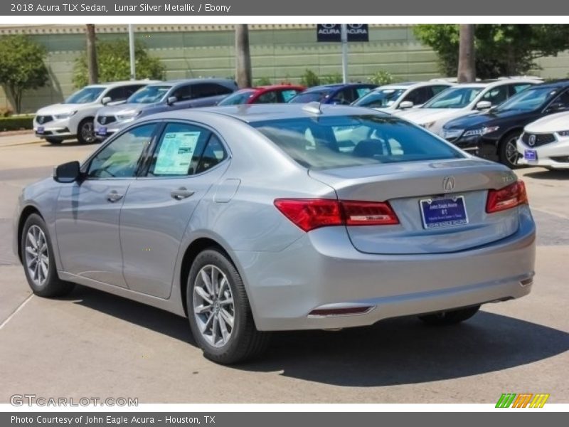 Lunar Silver Metallic / Ebony 2018 Acura TLX Sedan