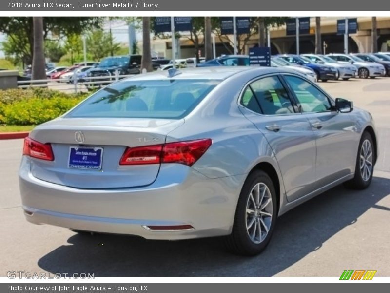 Lunar Silver Metallic / Ebony 2018 Acura TLX Sedan