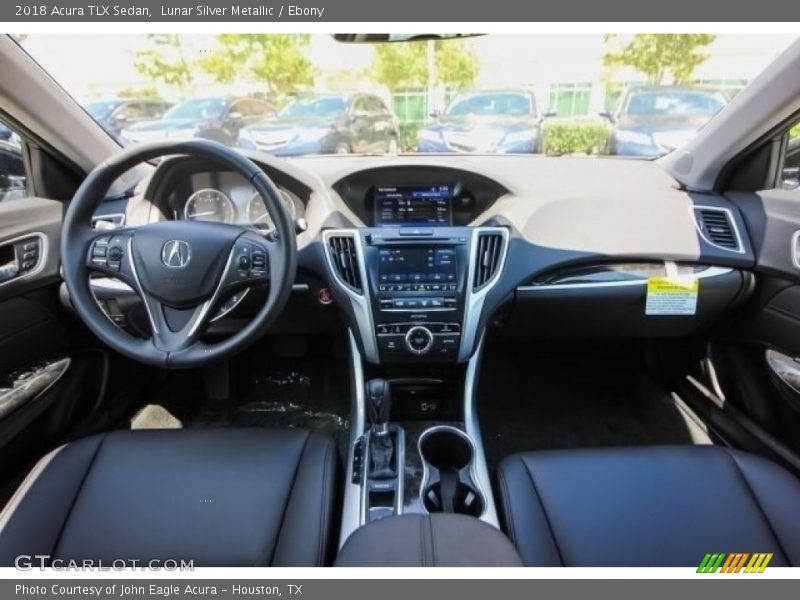 Lunar Silver Metallic / Ebony 2018 Acura TLX Sedan