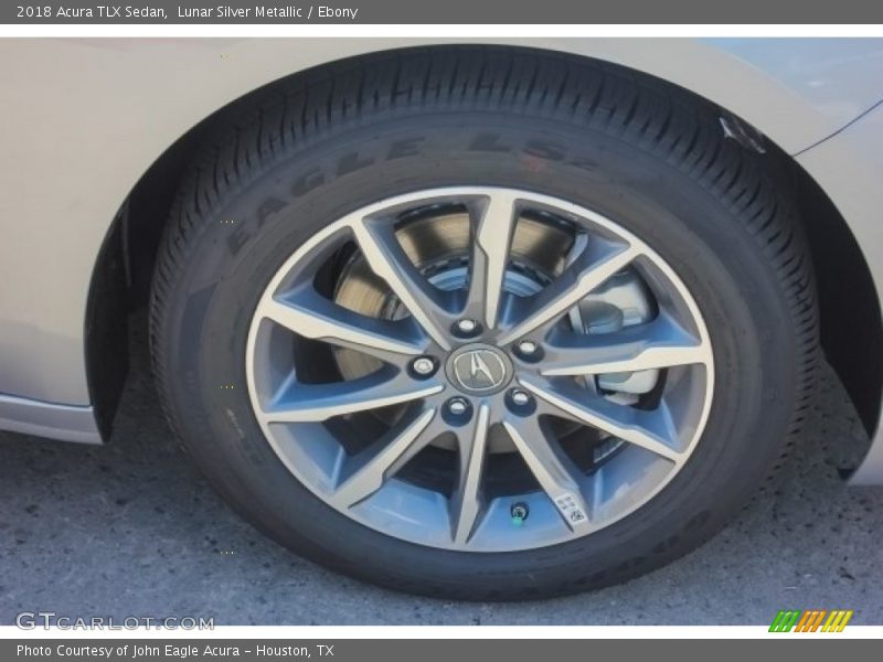 Lunar Silver Metallic / Ebony 2018 Acura TLX Sedan