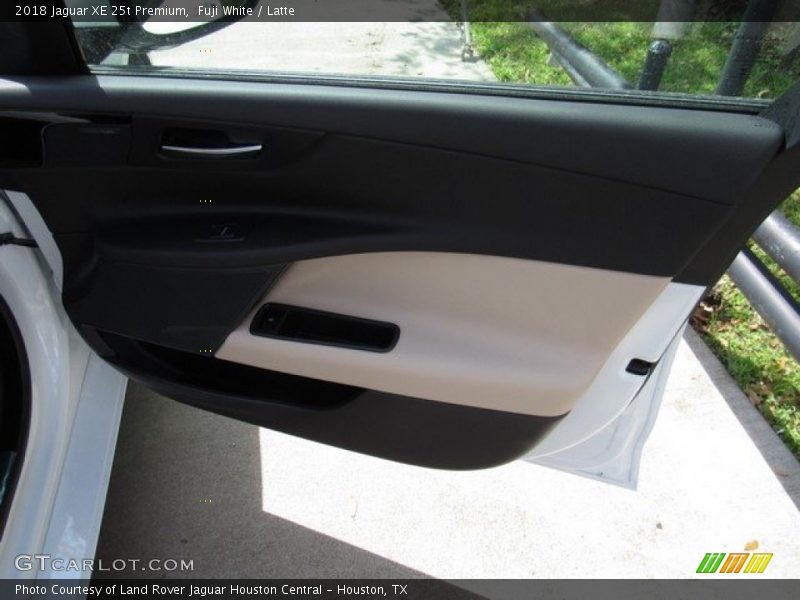 Fuji White / Latte 2018 Jaguar XE 25t Premium
