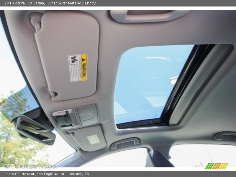Lunar Silver Metallic / Ebony 2018 Acura TLX Sedan