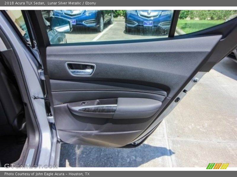 Lunar Silver Metallic / Ebony 2018 Acura TLX Sedan