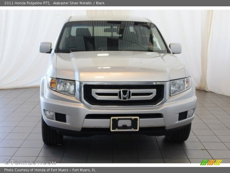 Alabaster Silver Metallic / Black 2011 Honda Ridgeline RTS