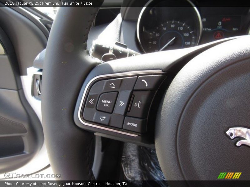 Fuji White / Latte 2018 Jaguar XE 25t Premium