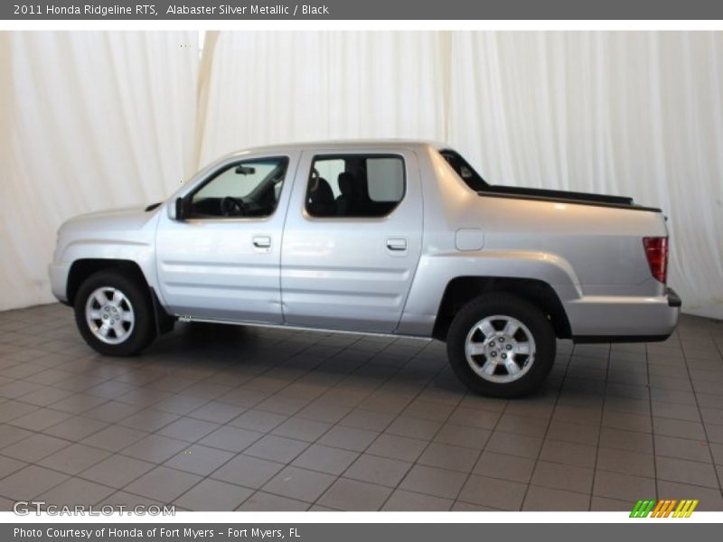 Alabaster Silver Metallic / Black 2011 Honda Ridgeline RTS