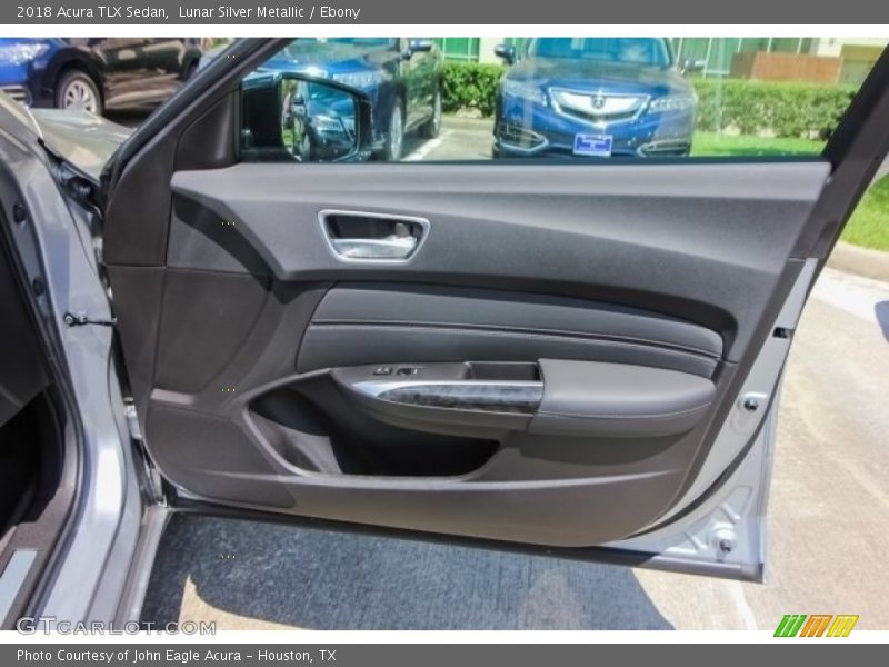 Lunar Silver Metallic / Ebony 2018 Acura TLX Sedan