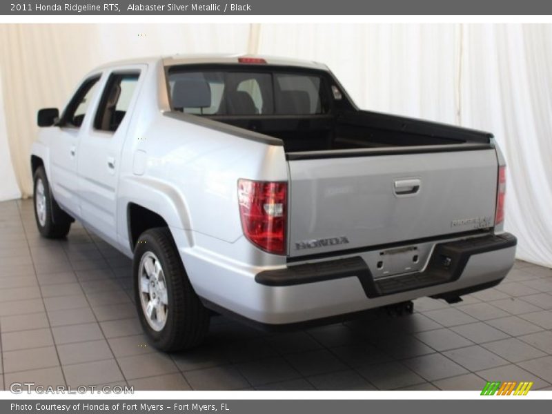 Alabaster Silver Metallic / Black 2011 Honda Ridgeline RTS