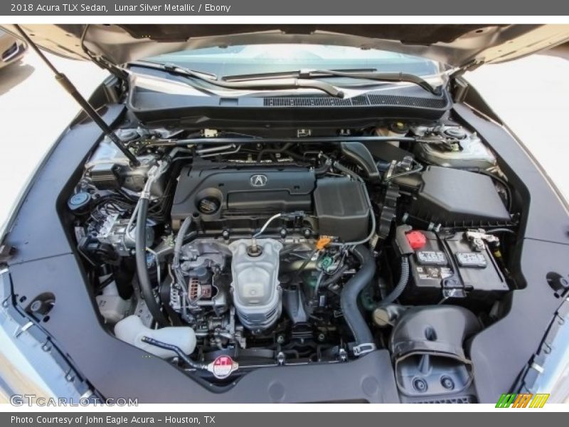 Lunar Silver Metallic / Ebony 2018 Acura TLX Sedan
