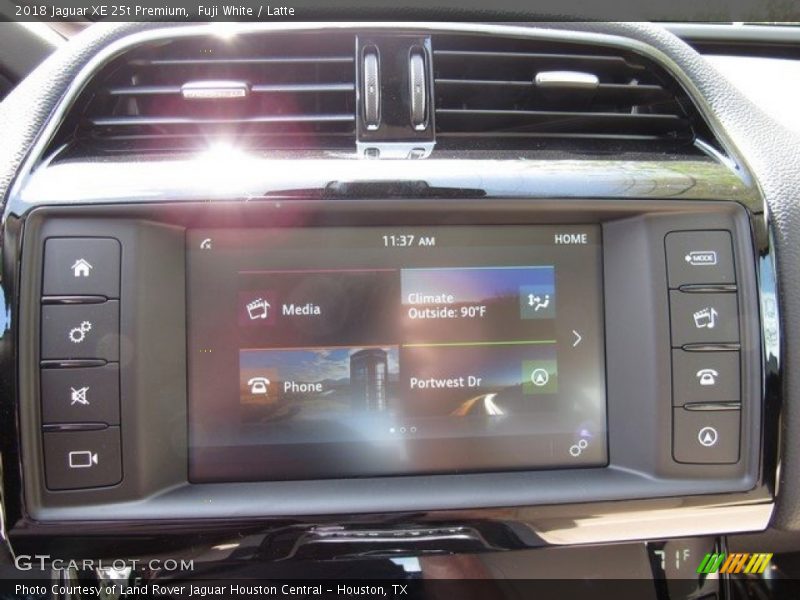 Fuji White / Latte 2018 Jaguar XE 25t Premium