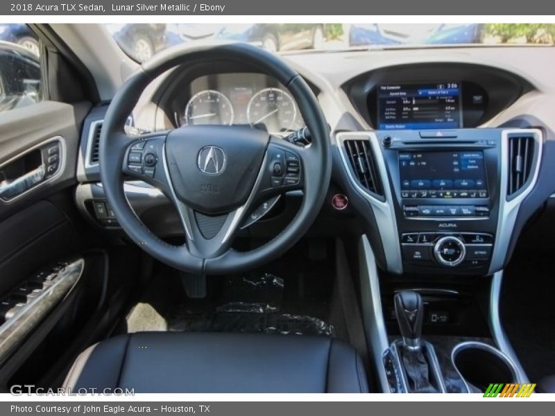 Lunar Silver Metallic / Ebony 2018 Acura TLX Sedan