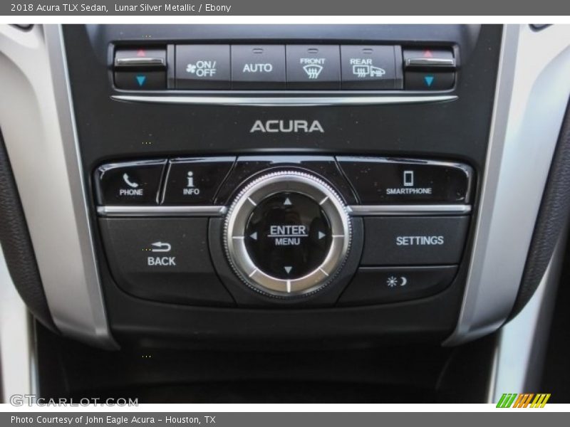 Lunar Silver Metallic / Ebony 2018 Acura TLX Sedan