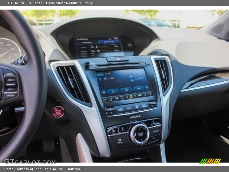 Lunar Silver Metallic / Ebony 2018 Acura TLX Sedan