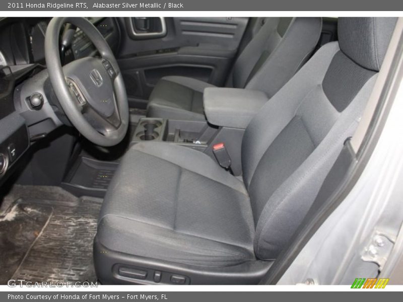 Alabaster Silver Metallic / Black 2011 Honda Ridgeline RTS