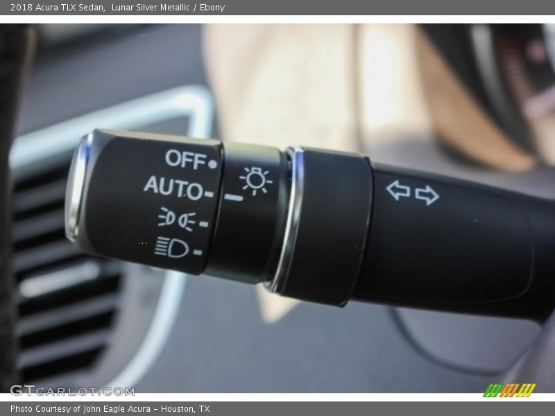 Lunar Silver Metallic / Ebony 2018 Acura TLX Sedan