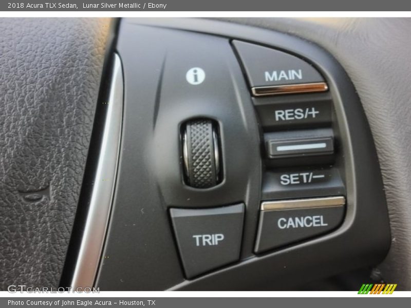 Lunar Silver Metallic / Ebony 2018 Acura TLX Sedan