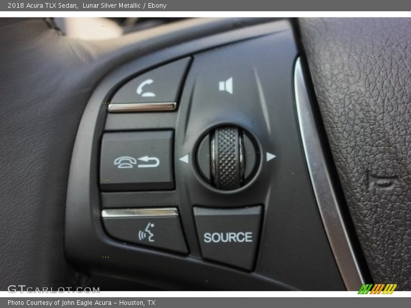 Lunar Silver Metallic / Ebony 2018 Acura TLX Sedan