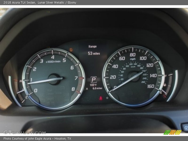 Lunar Silver Metallic / Ebony 2018 Acura TLX Sedan