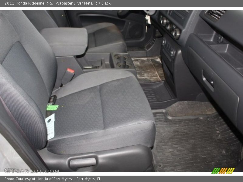 Alabaster Silver Metallic / Black 2011 Honda Ridgeline RTS
