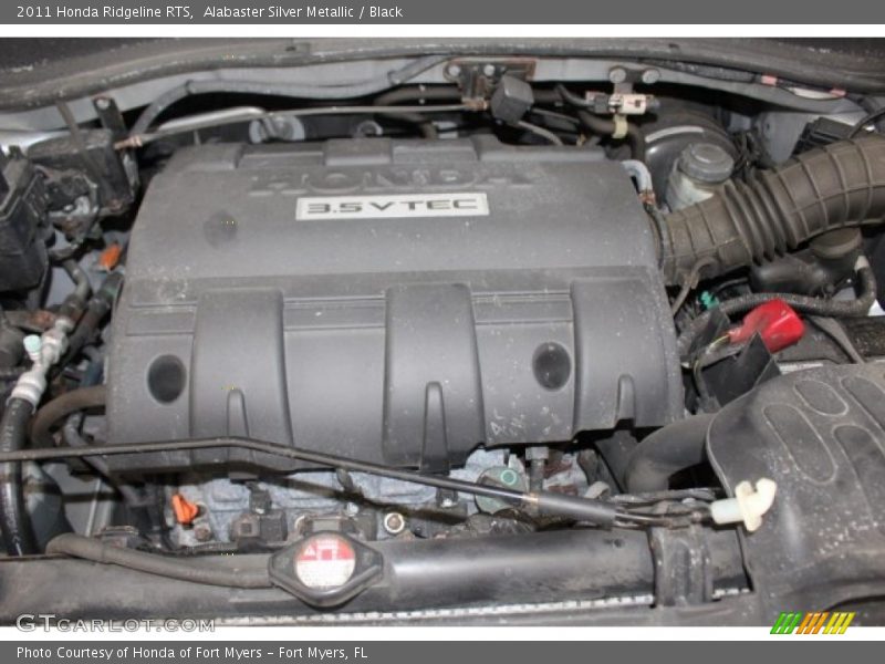 Alabaster Silver Metallic / Black 2011 Honda Ridgeline RTS