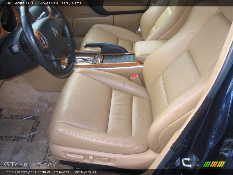 Abyss Blue Pearl / Camel 2005 Acura TL 3.2