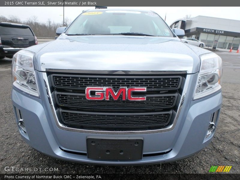 Silver Sky Metallic / Jet Black 2015 GMC Terrain SLE