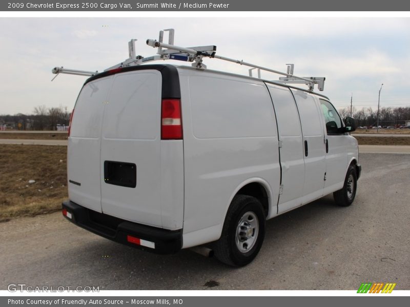 Summit White / Medium Pewter 2009 Chevrolet Express 2500 Cargo Van