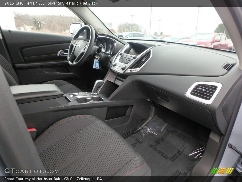Silver Sky Metallic / Jet Black 2015 GMC Terrain SLE