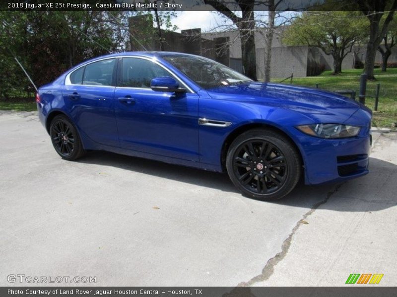 Caesium Blue Metallic / Ebony 2018 Jaguar XE 25t Prestige