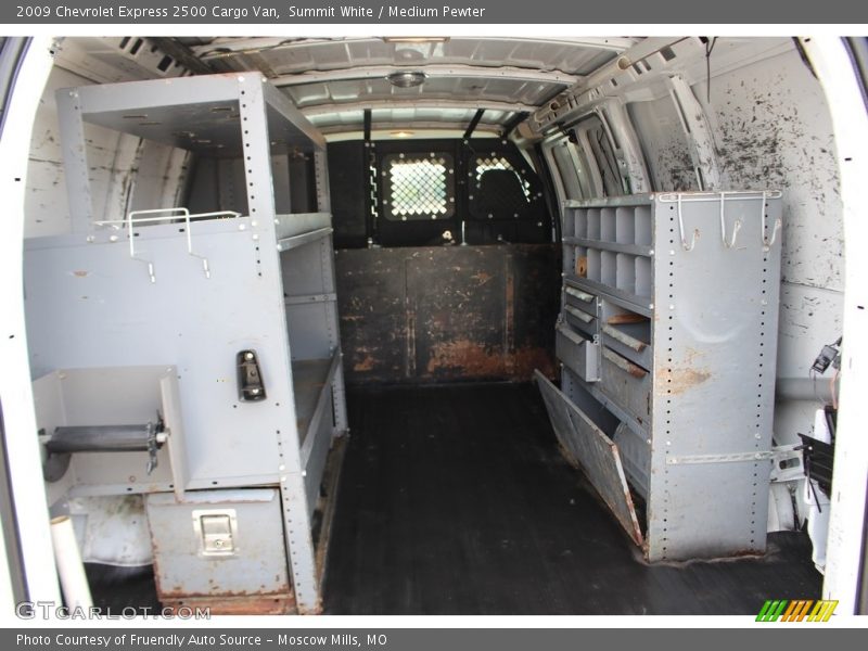 Summit White / Medium Pewter 2009 Chevrolet Express 2500 Cargo Van