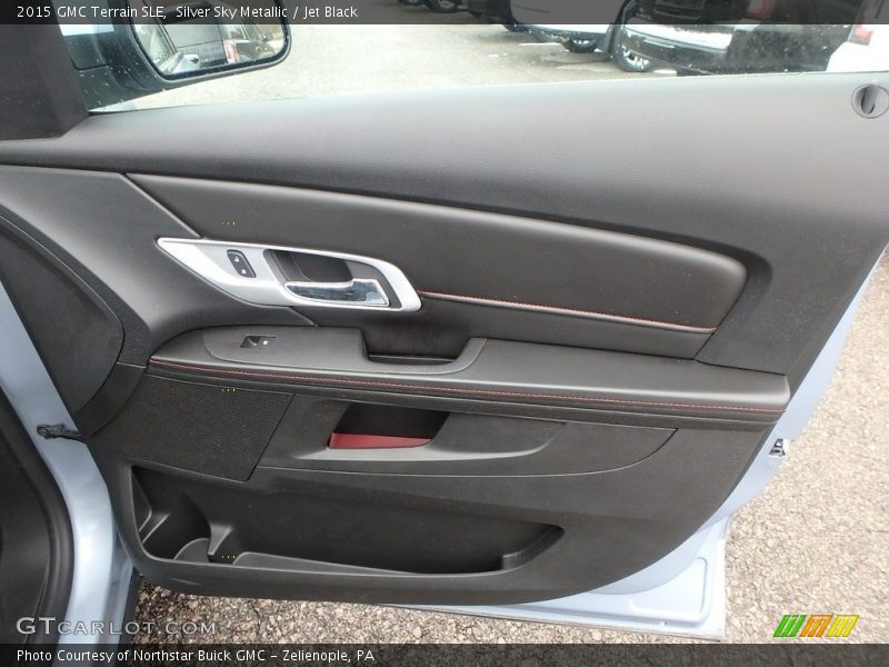 Silver Sky Metallic / Jet Black 2015 GMC Terrain SLE