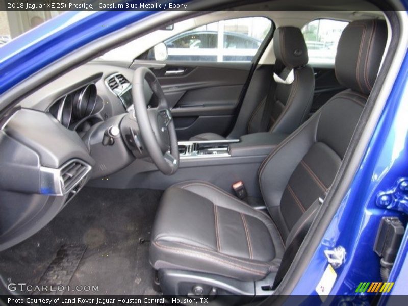 Caesium Blue Metallic / Ebony 2018 Jaguar XE 25t Prestige