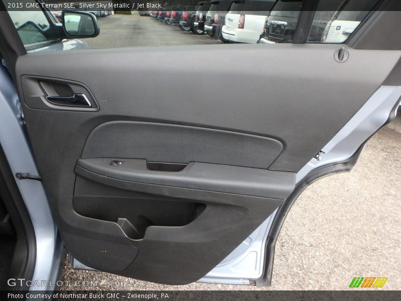 Silver Sky Metallic / Jet Black 2015 GMC Terrain SLE