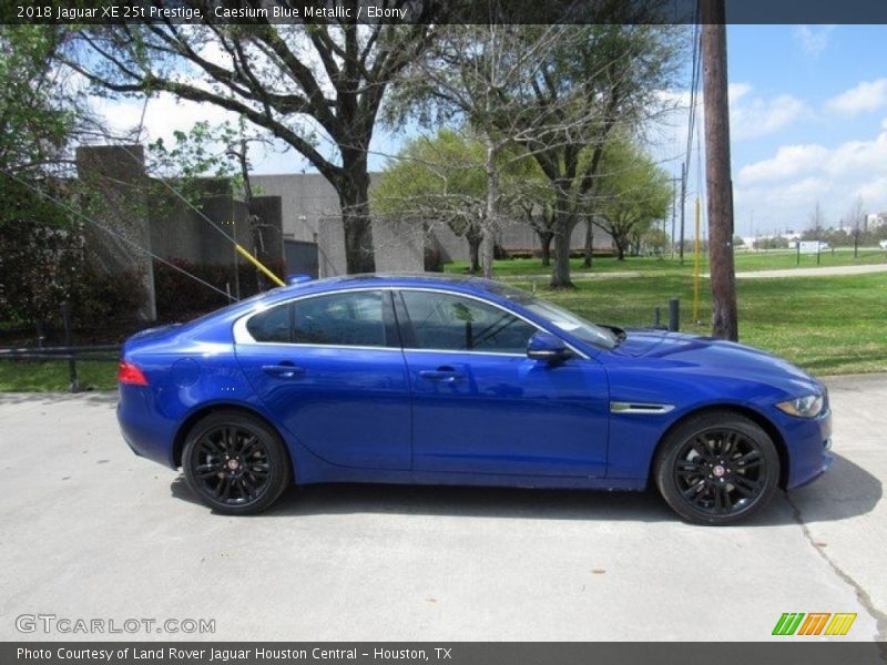Caesium Blue Metallic / Ebony 2018 Jaguar XE 25t Prestige