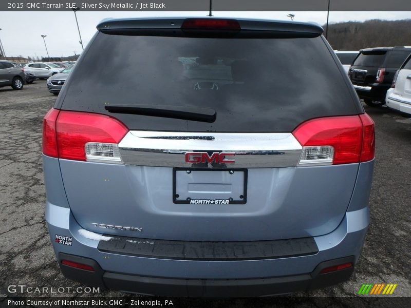 Silver Sky Metallic / Jet Black 2015 GMC Terrain SLE