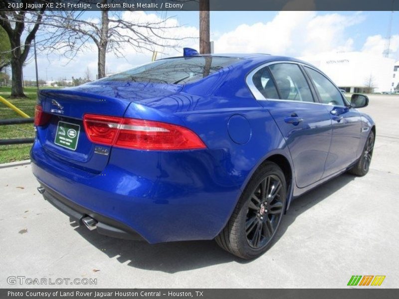 Caesium Blue Metallic / Ebony 2018 Jaguar XE 25t Prestige