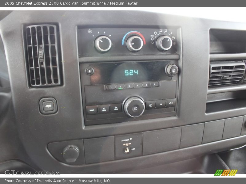 Summit White / Medium Pewter 2009 Chevrolet Express 2500 Cargo Van