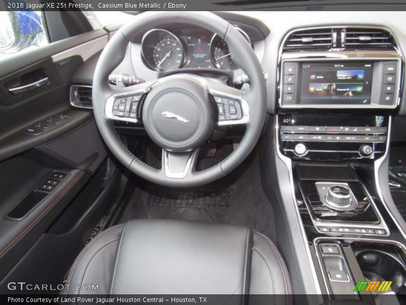 Caesium Blue Metallic / Ebony 2018 Jaguar XE 25t Prestige