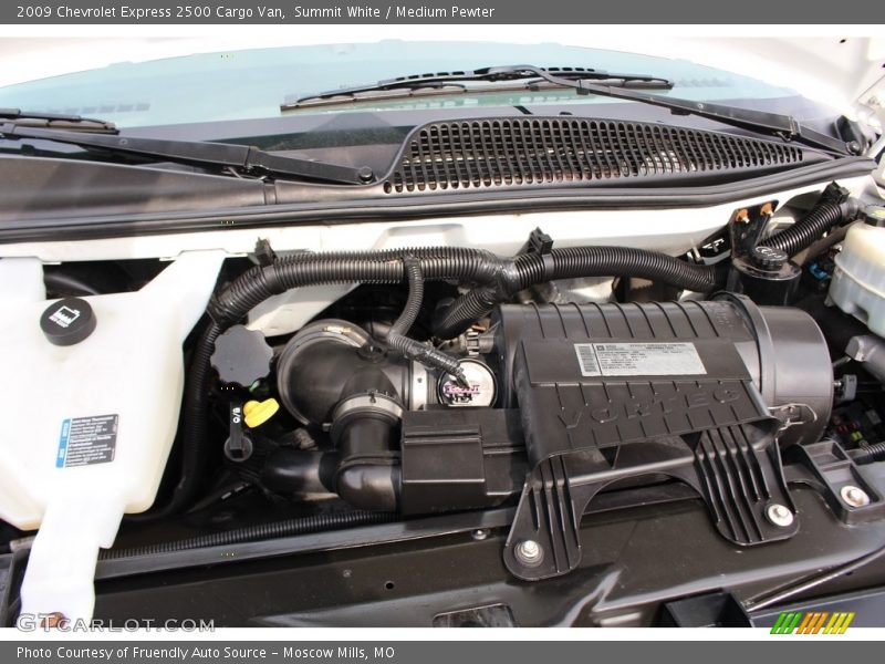 Summit White / Medium Pewter 2009 Chevrolet Express 2500 Cargo Van