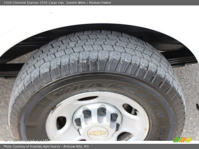 Summit White / Medium Pewter 2009 Chevrolet Express 2500 Cargo Van