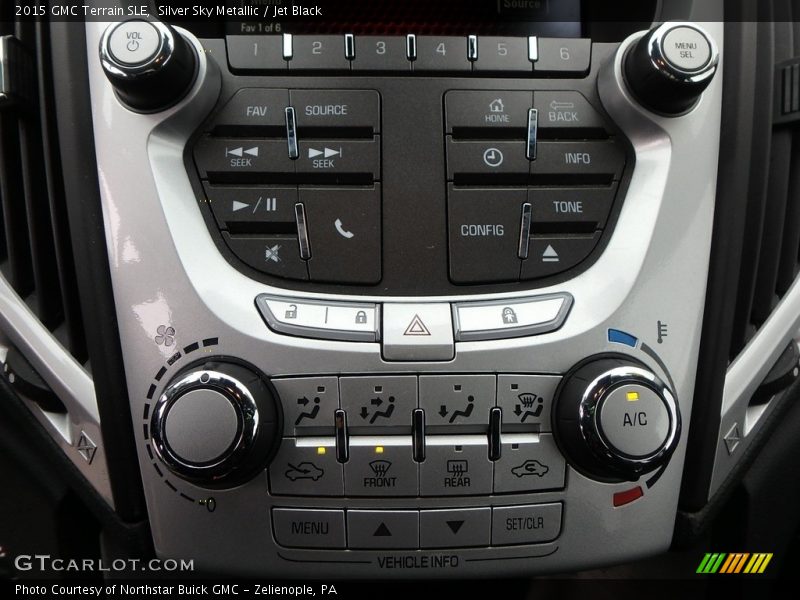 Silver Sky Metallic / Jet Black 2015 GMC Terrain SLE