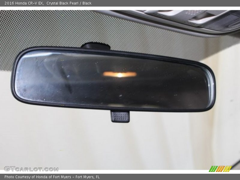 Crystal Black Pearl / Black 2016 Honda CR-V EX