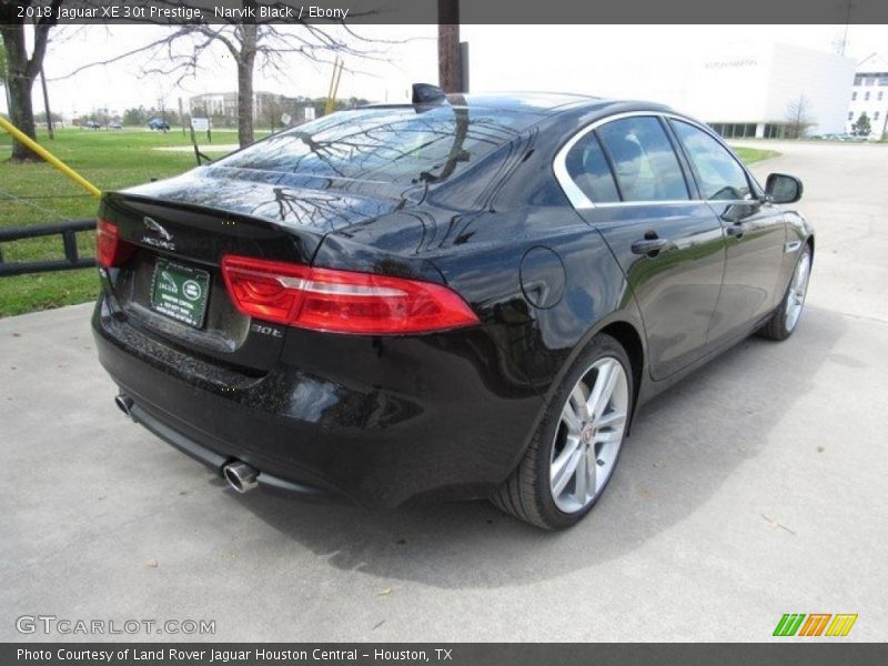 Narvik Black / Ebony 2018 Jaguar XE 30t Prestige