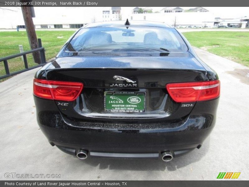Narvik Black / Ebony 2018 Jaguar XE 30t Prestige