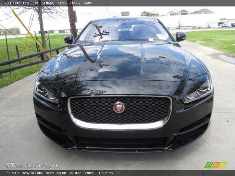 Narvik Black / Ebony 2018 Jaguar XE 30t Prestige