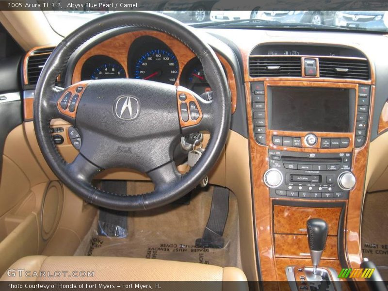 Abyss Blue Pearl / Camel 2005 Acura TL 3.2